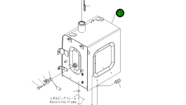Бак 20Y-04-38112 Komatsu