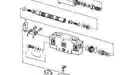Вал 634 032 C1 Komatsu