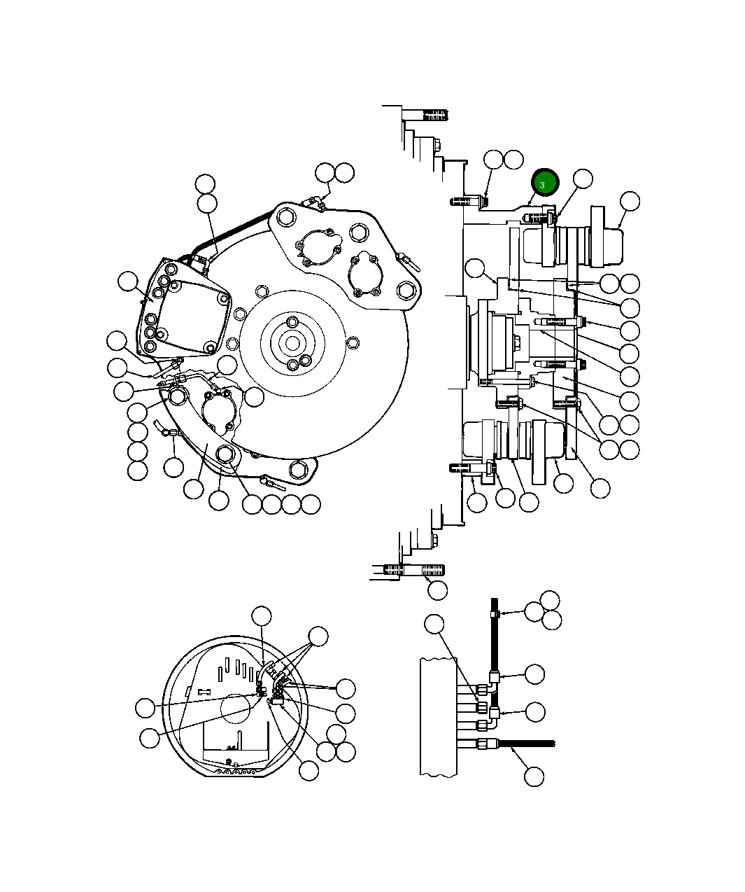Адаптер TK0981 Komatsu