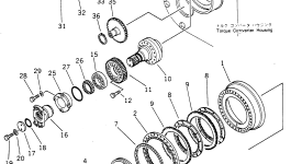 Вал 568-13-14360 Komatsu