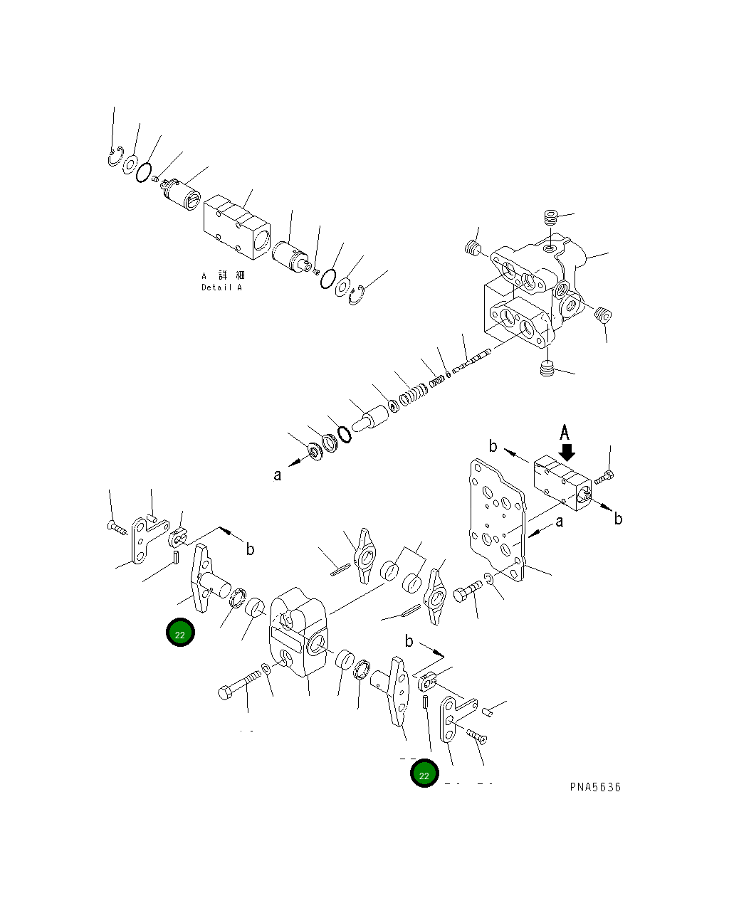 Вал 702-16-54450 Komatsu