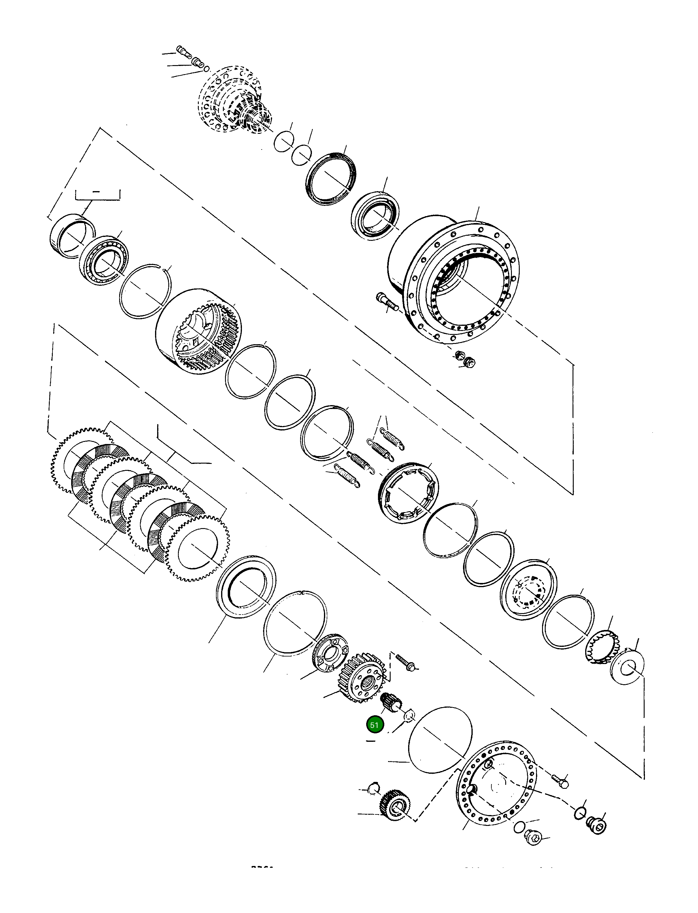 Вал 4909156M1 Komatsu