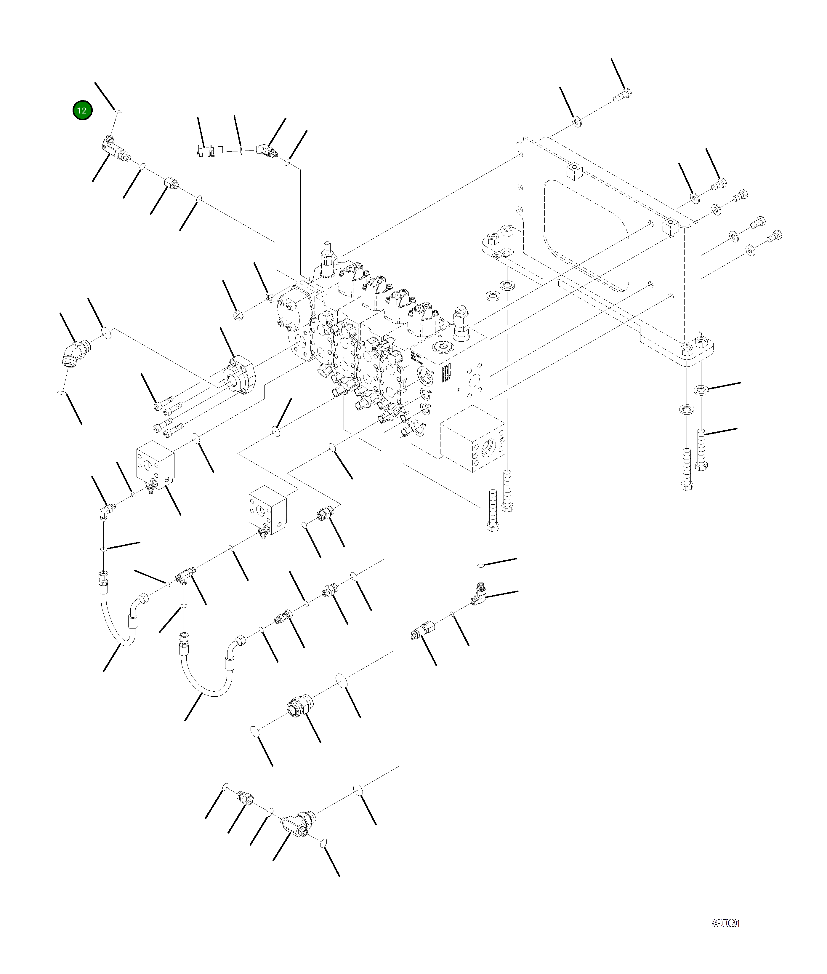 Адаптер 4A1-60-23840 Komatsu