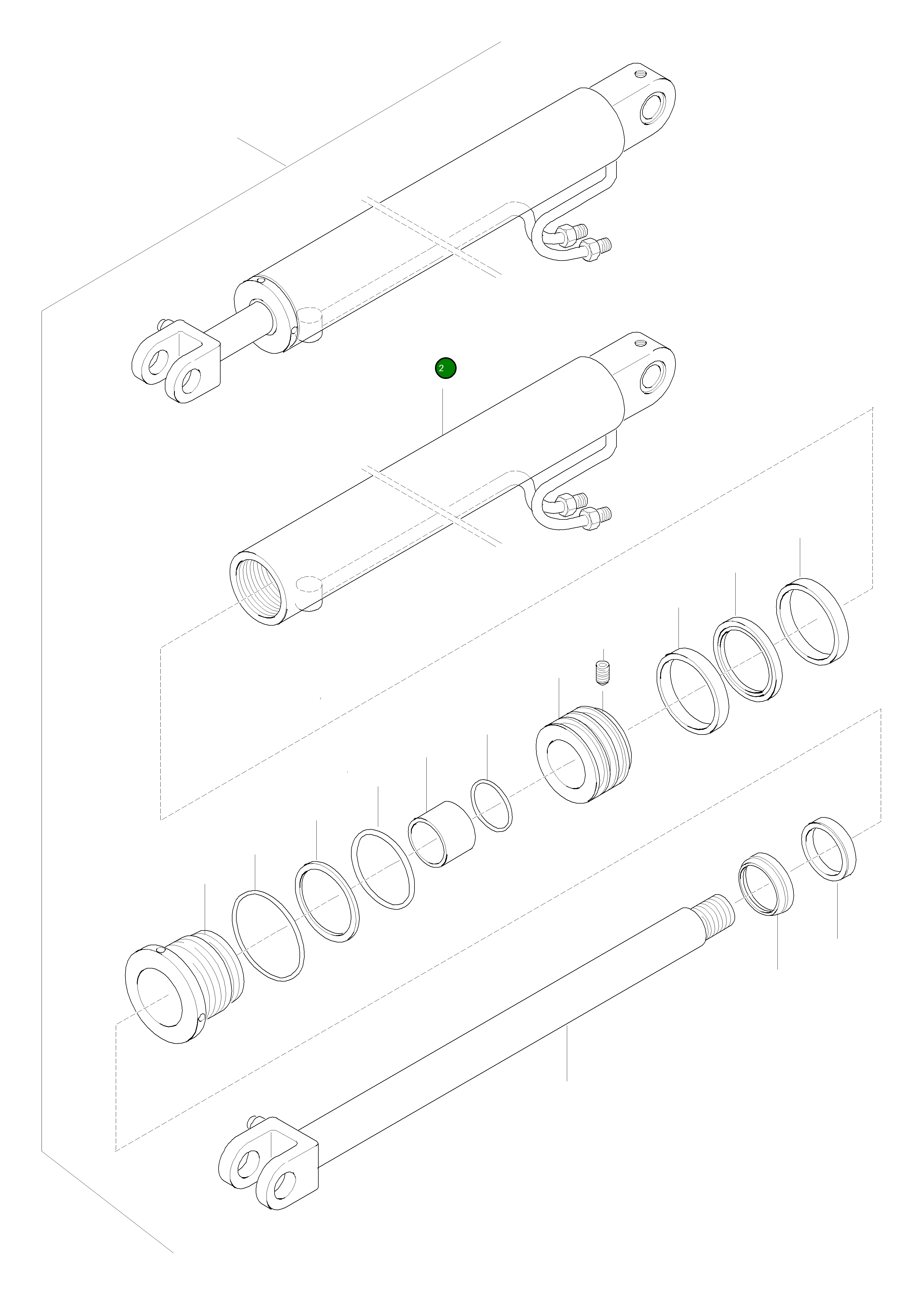 Барабан 42R-63-H0P00 Komatsu
