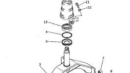 Вилка 257-70-25400 Komatsu