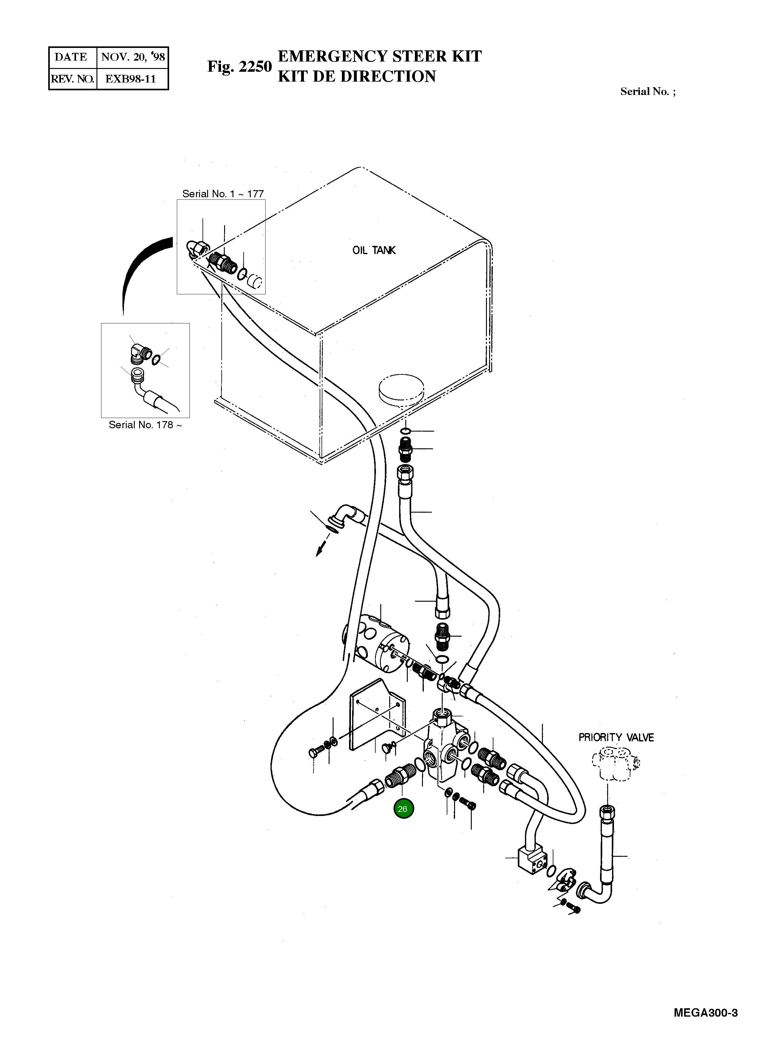 Адаптер M48X2-PF3/4 4181-2804 Komatsu