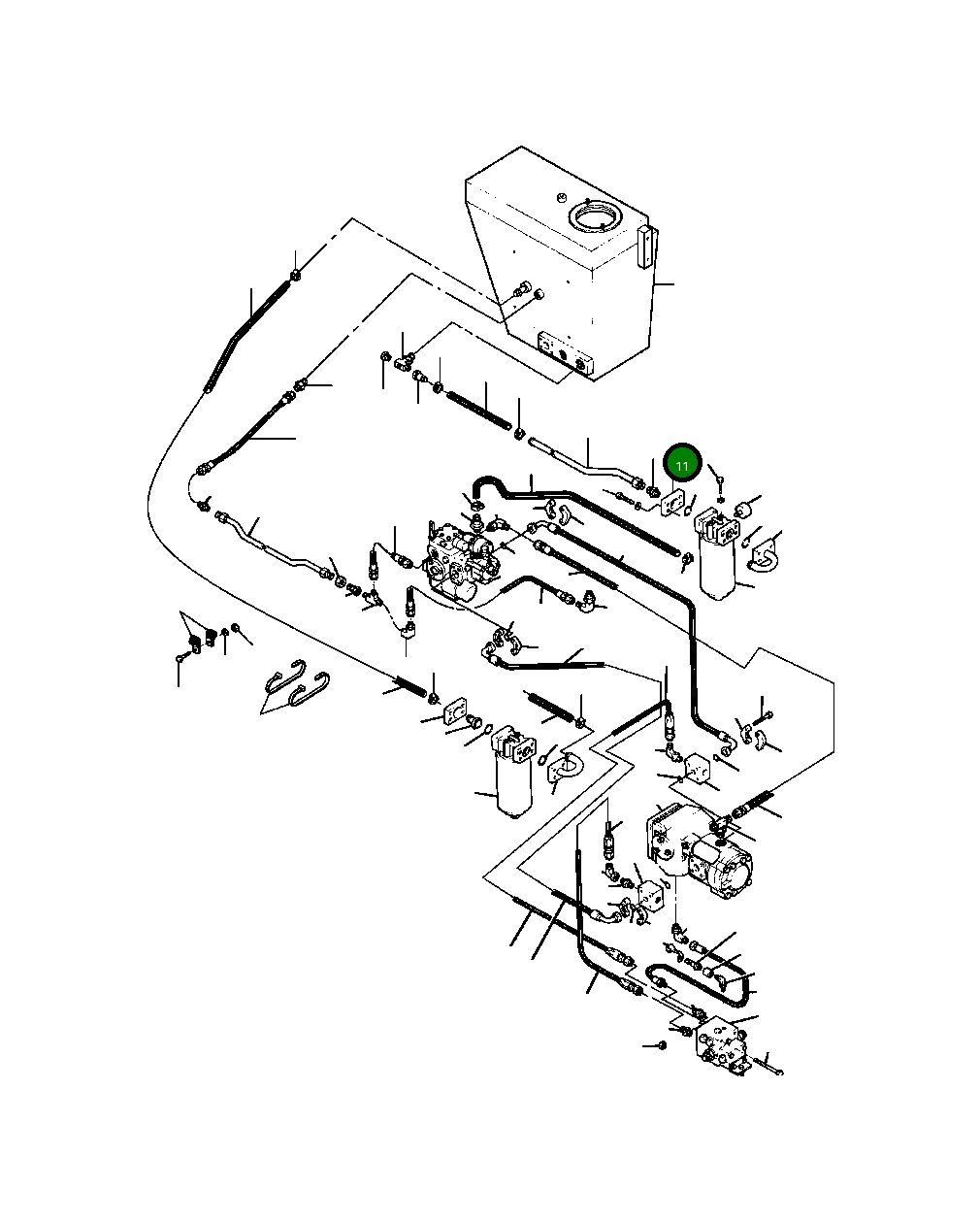 Адаптер 160 148 Komatsu