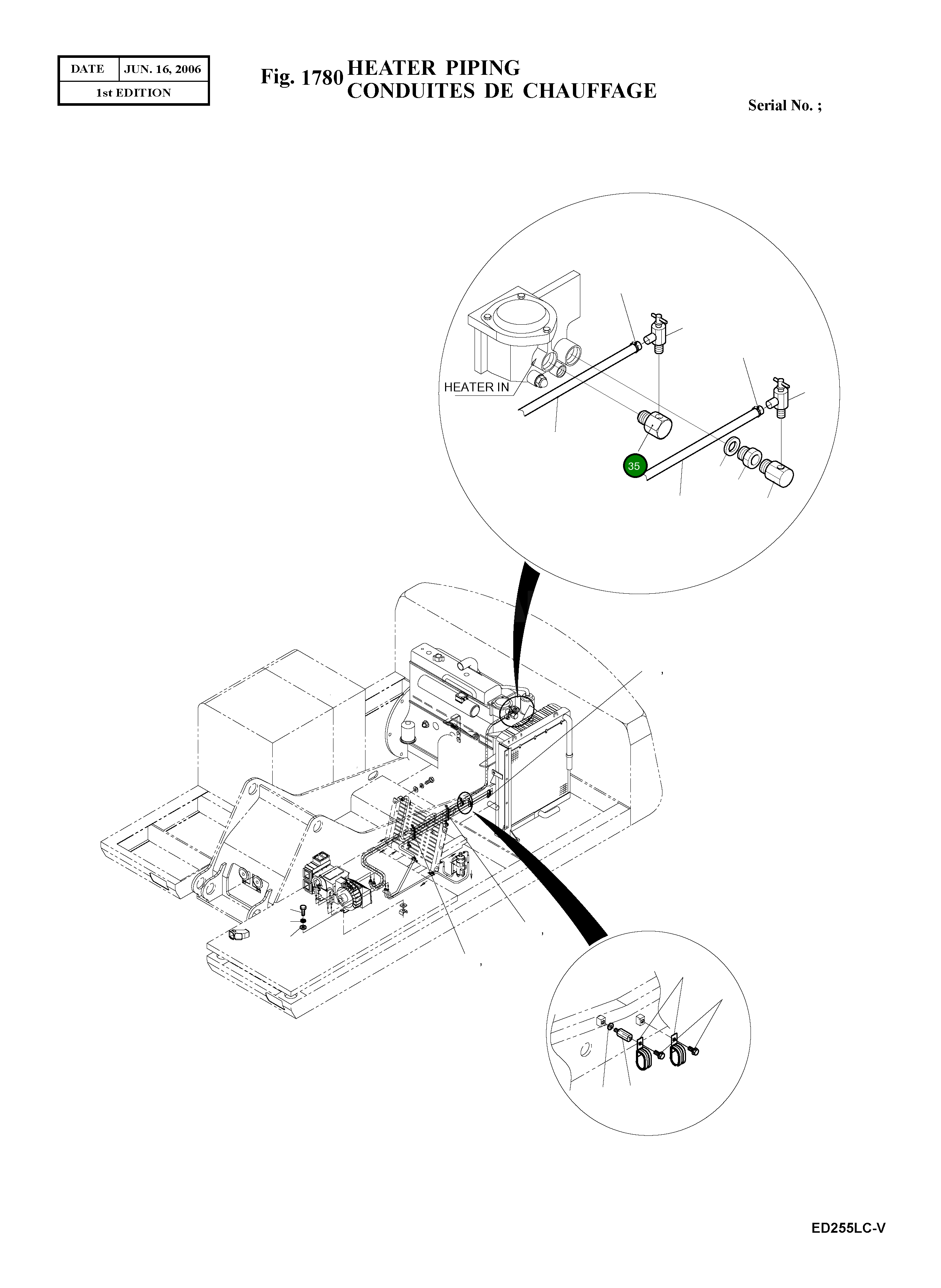 Адаптер 2181-1159 Komatsu