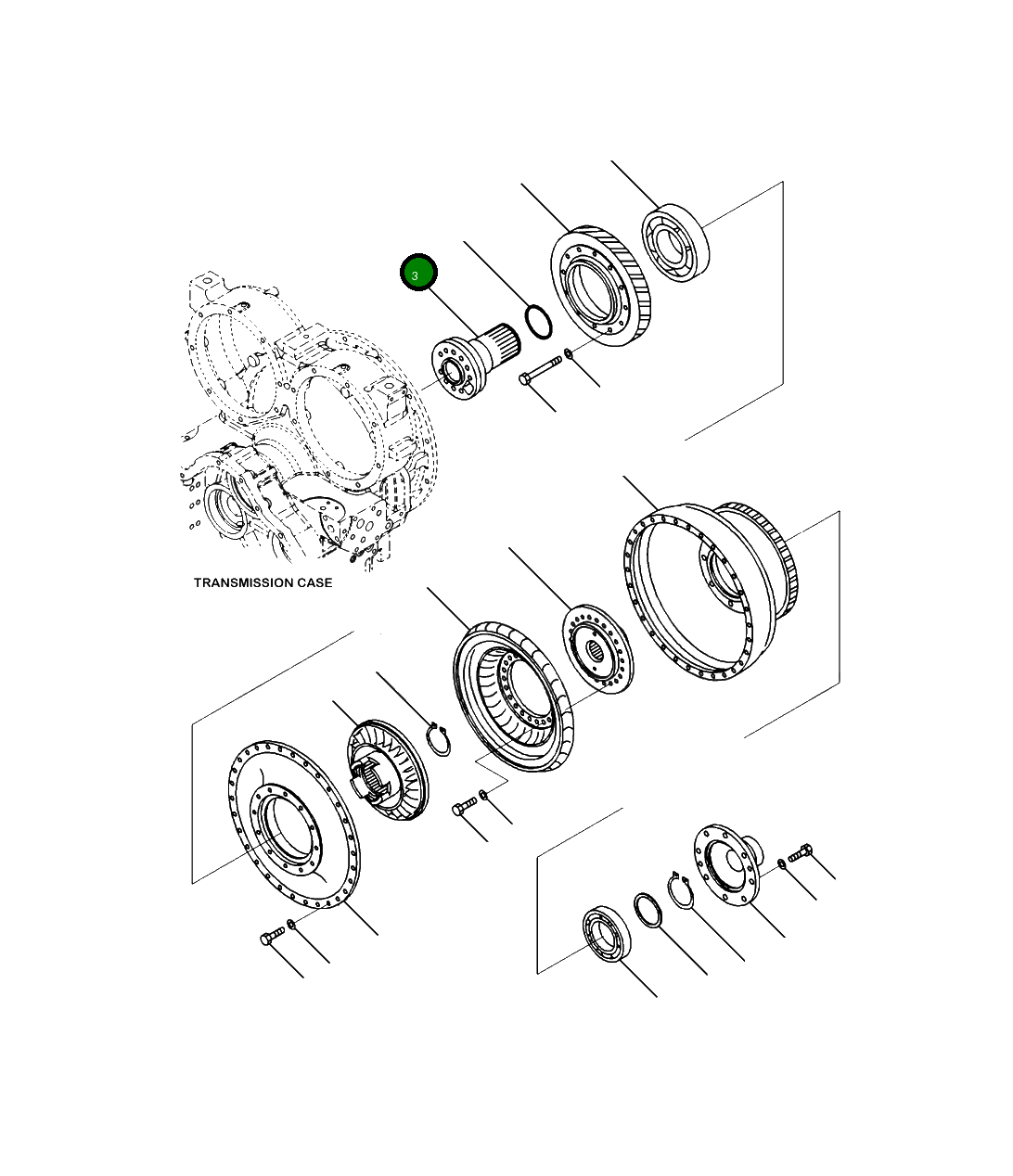 Вал 711-47-72520 Komatsu