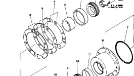 Вилка 381-940973-1 Komatsu