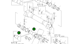 Вилка 195-61-12151 Komatsu