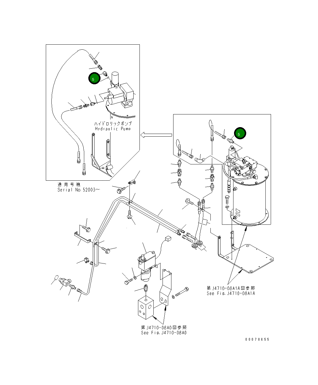 Адаптер 427-S95-3390 Komatsu