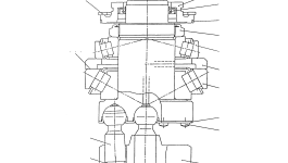 Вал 1100371546 Komatsu