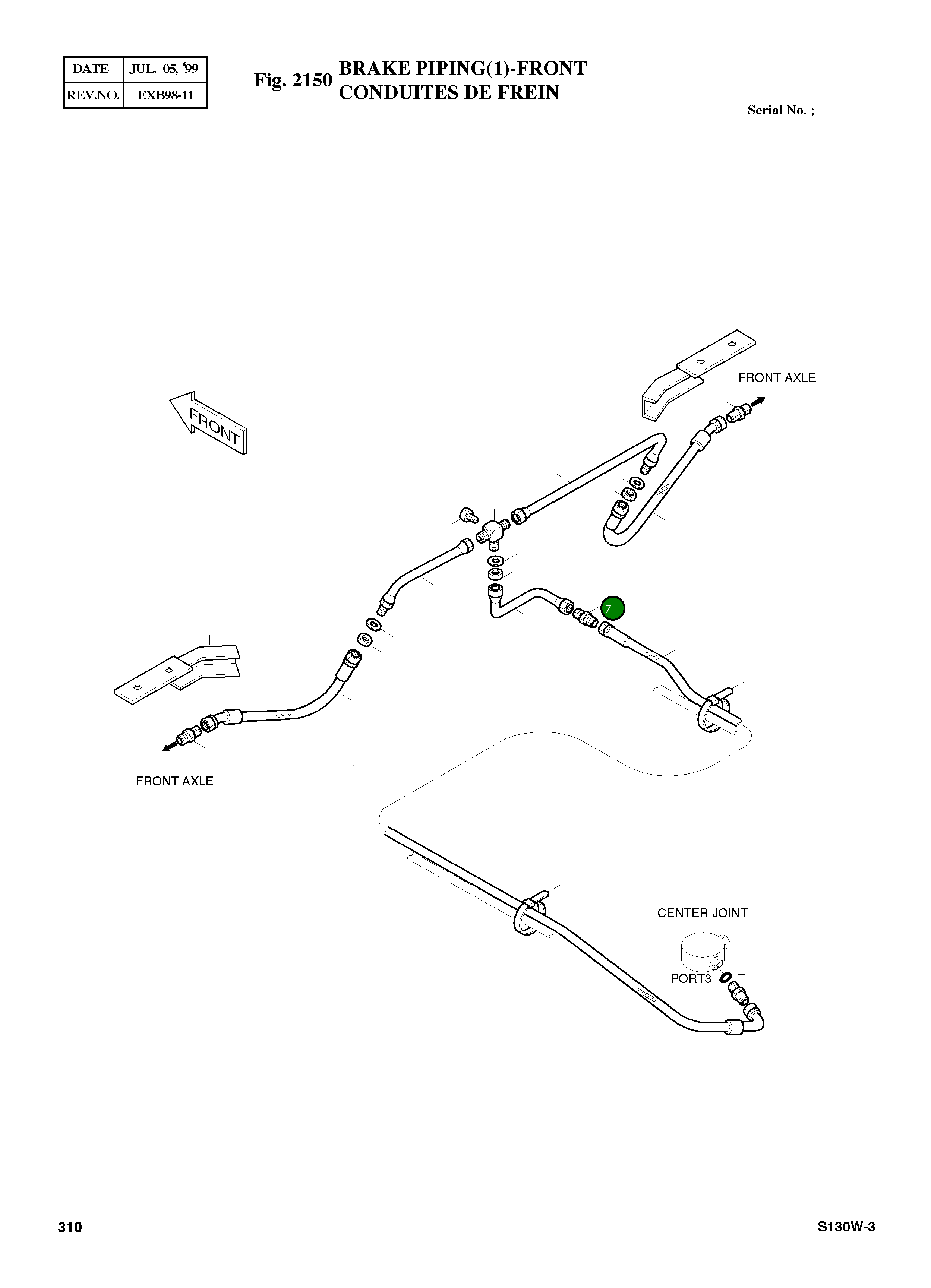 Адаптер M16X1.5-PF3/8 2181-1923D3 Komatsu