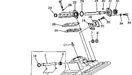 Вал 141-14-32913 Komatsu