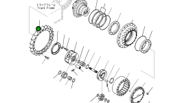 Ведущая звезда 20Y2711582 Komatsu