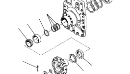 Вилка 1438 560 H91 Komatsu