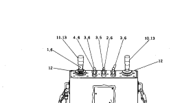 Выключатель 08501-10723 Komatsu