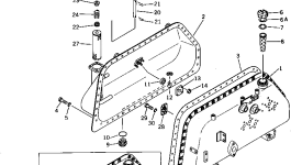 Прокладка 144-60-13170 Komatsu