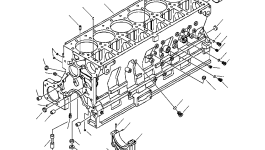 Болт - M14-1.50 X 160 1317 021 H1 Komatsu