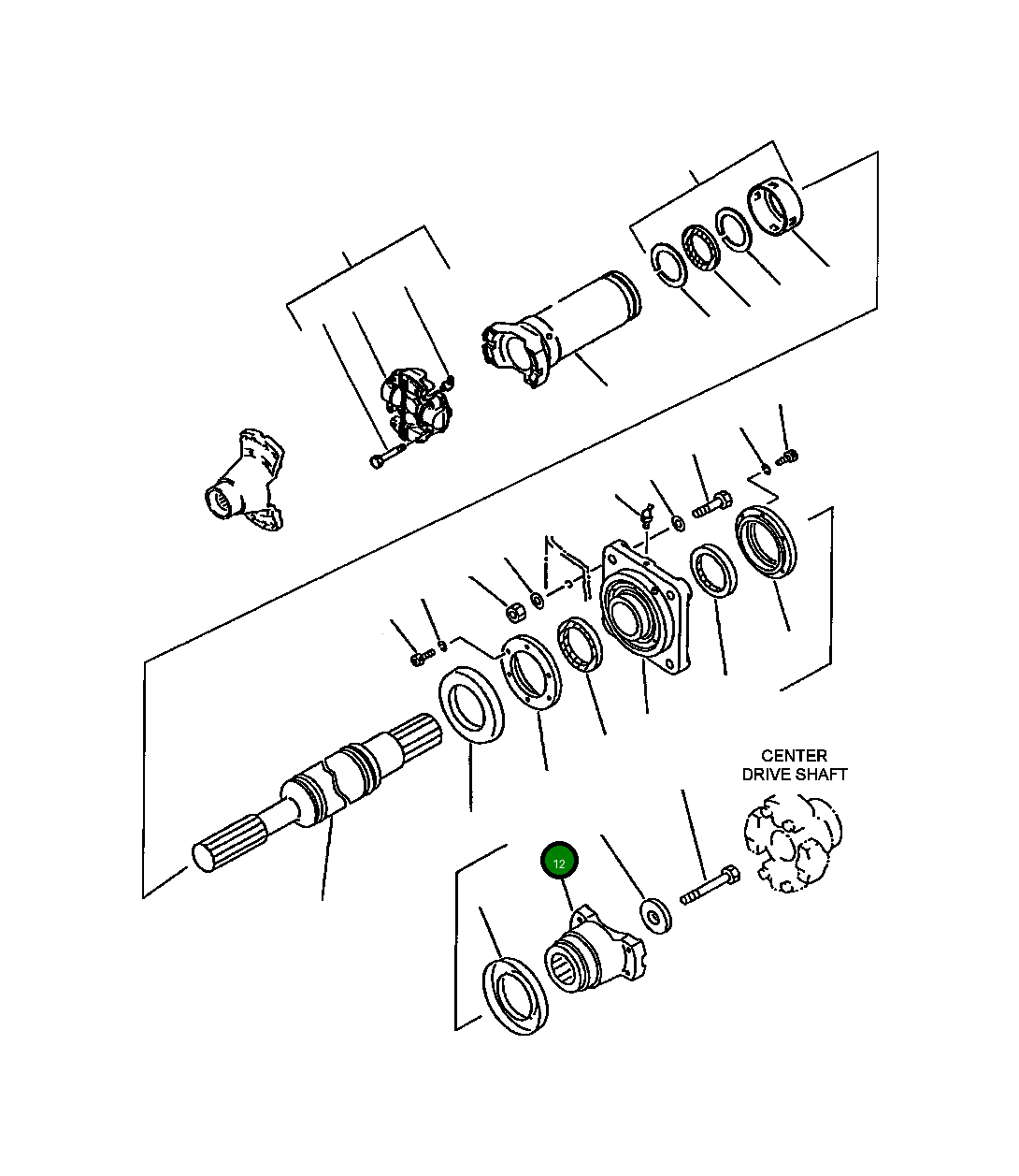 Вилка 421-20-A1190 Komatsu