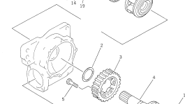 Шестерня 23B-70-15150 Komatsu