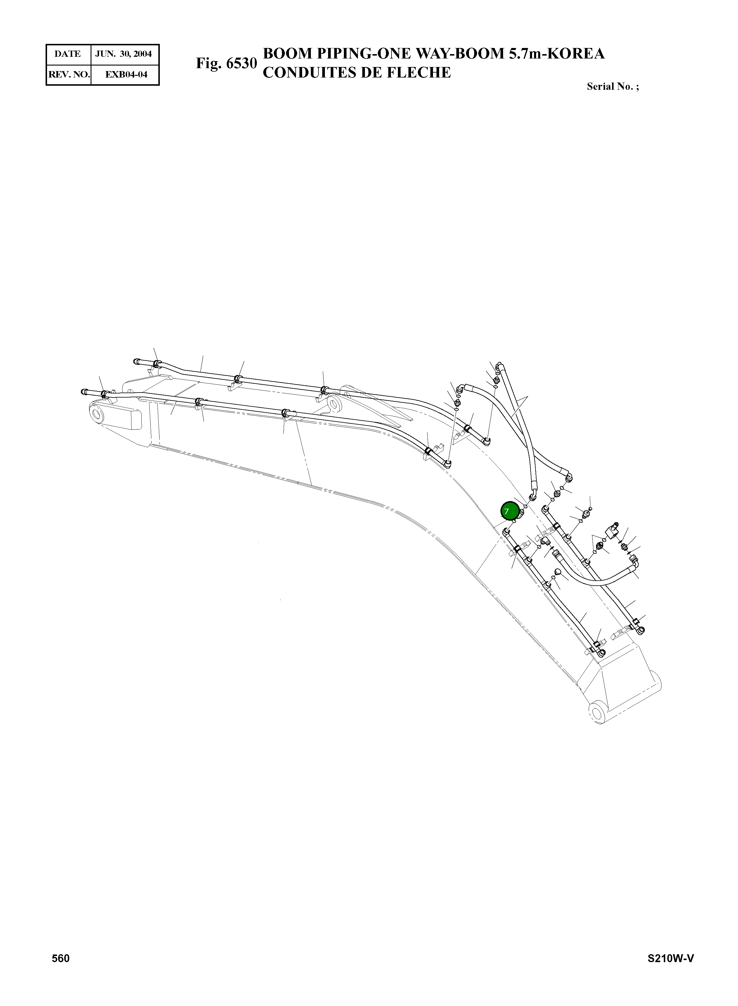 Адаптер 2181-4133D54 Komatsu
