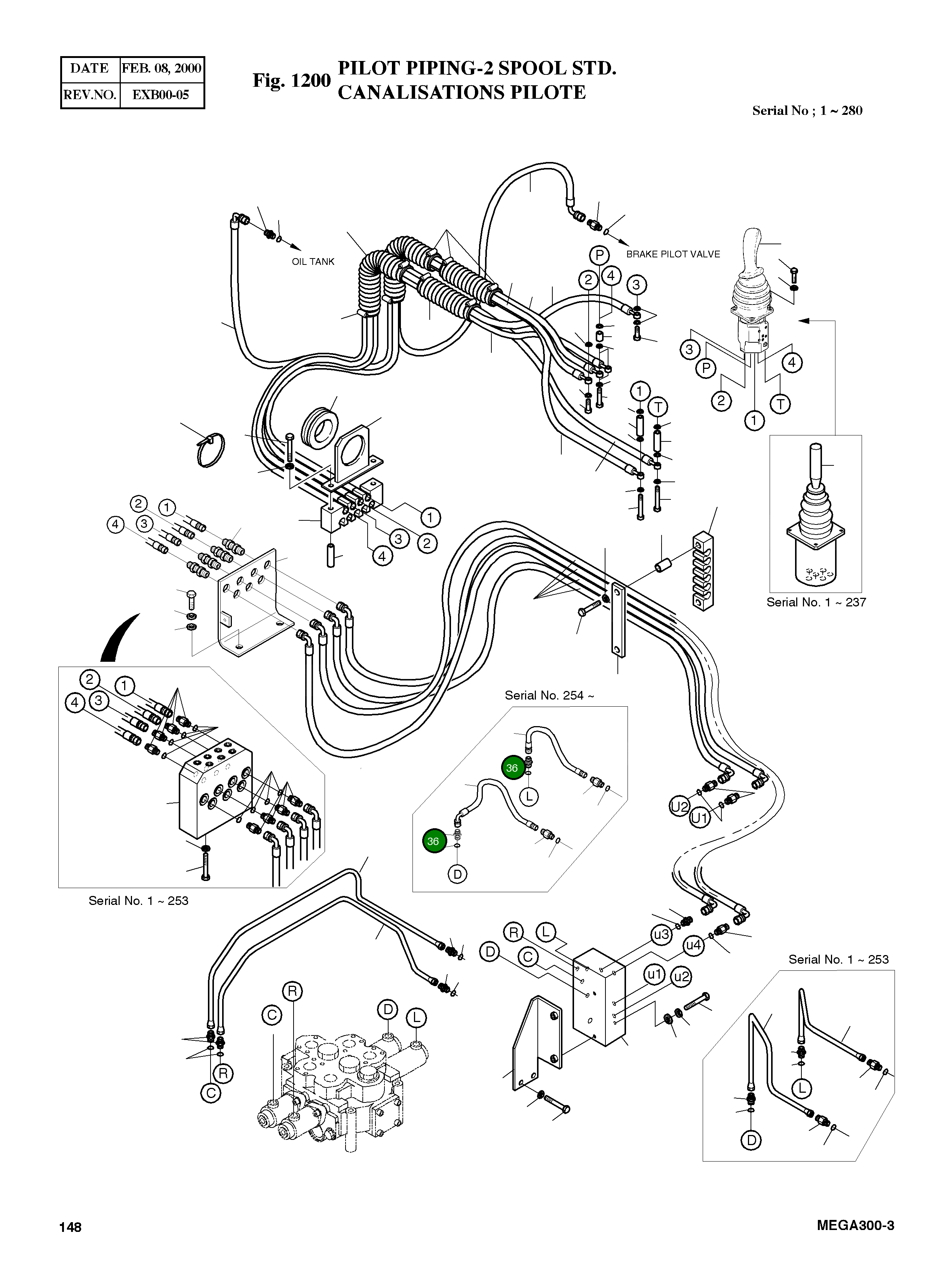 Адаптер 2181-1126D35 Komatsu