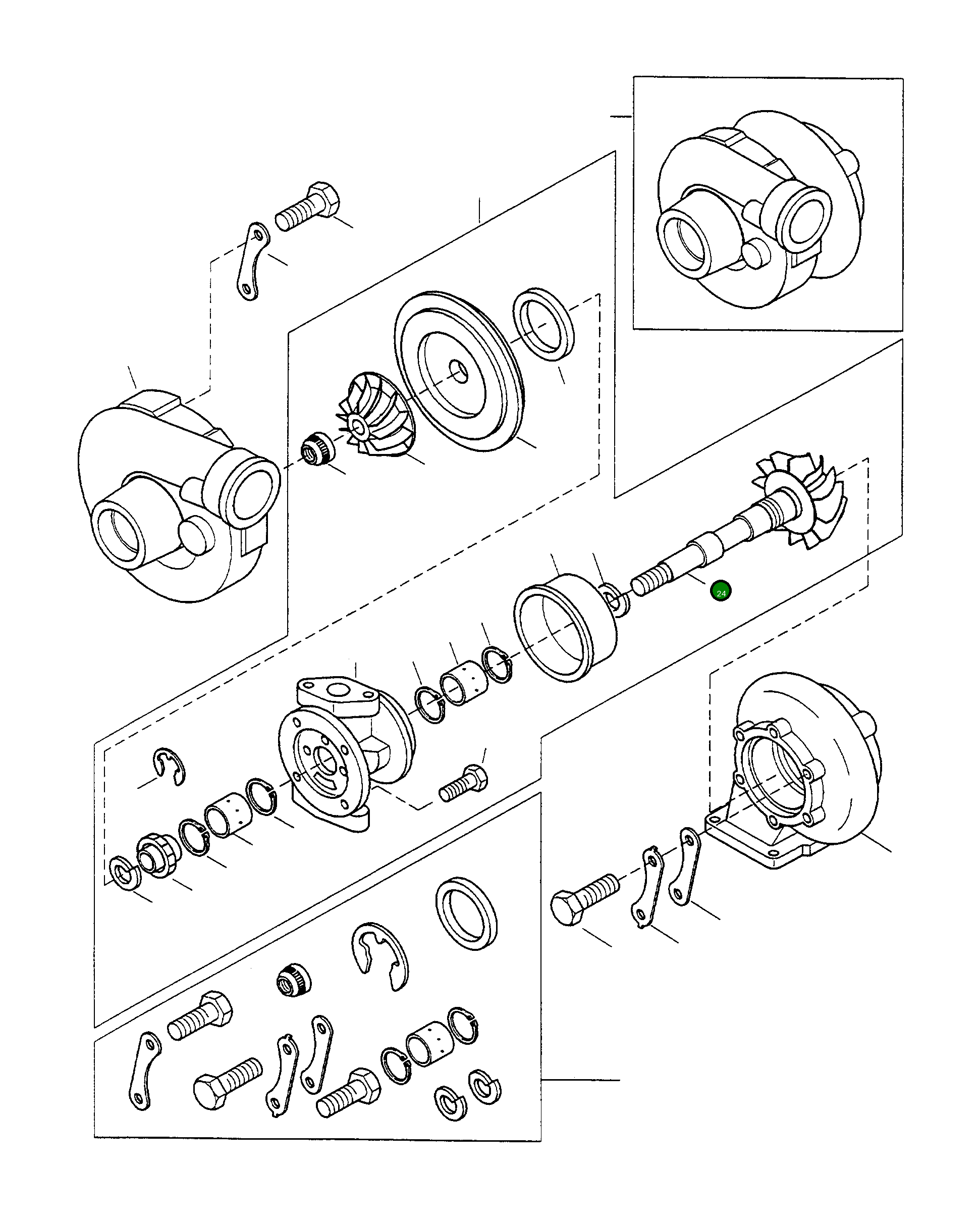 Вал 4917320M1 Komatsu
