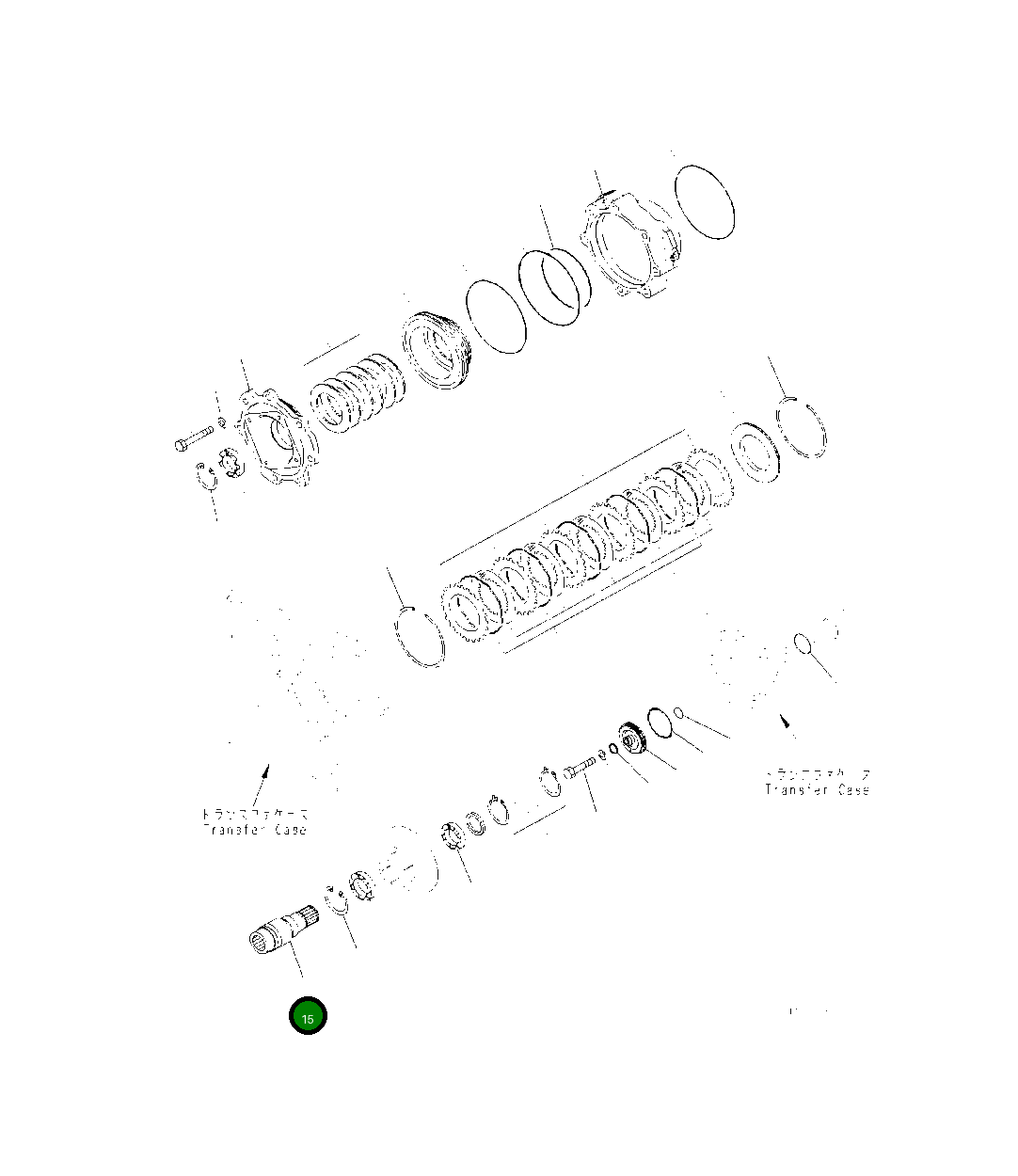 Вал 418-17-52110 Komatsu