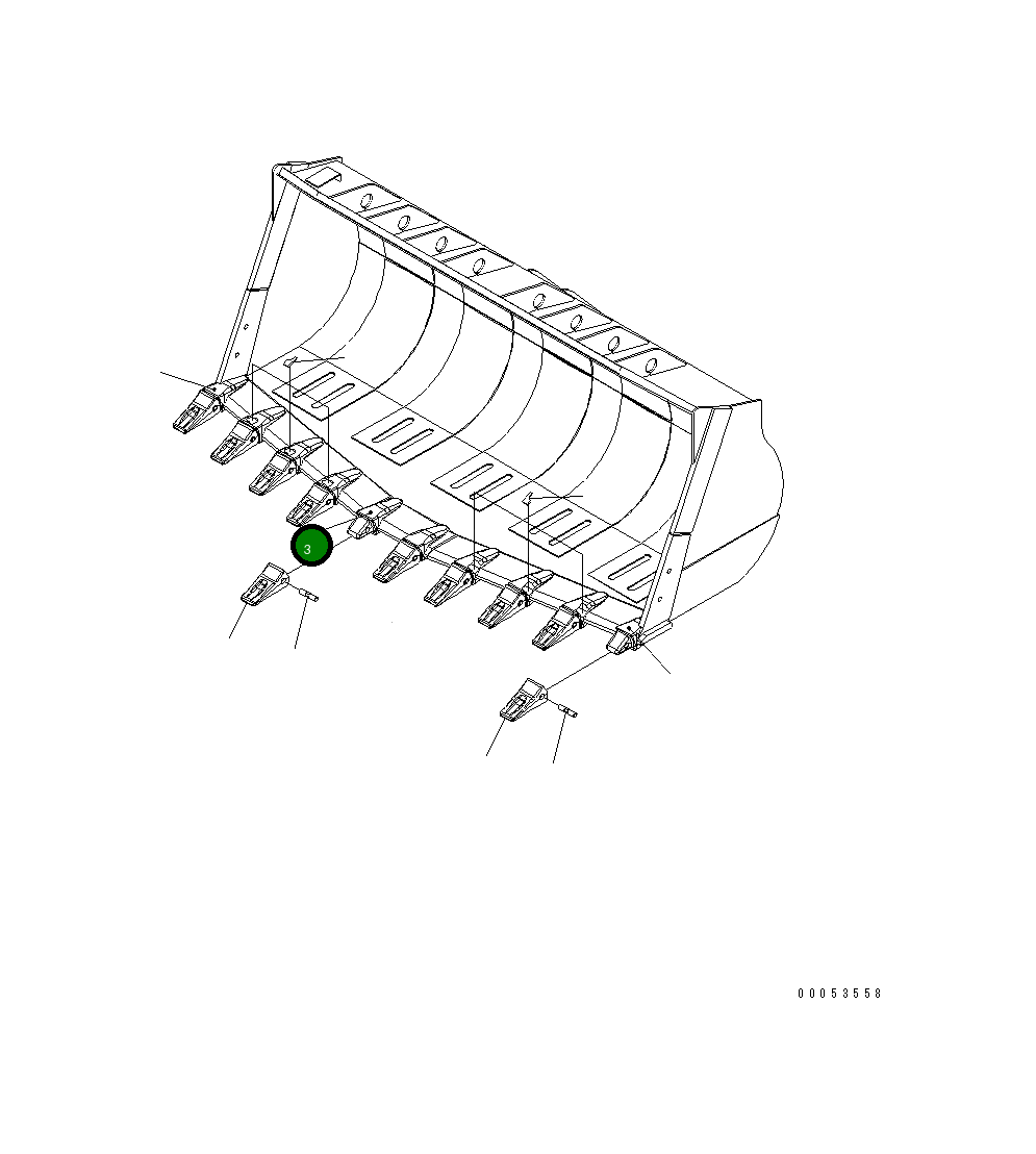 Адаптер 423-847-1211 Komatsu