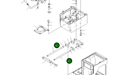 Вал 426-43-38122 Komatsu