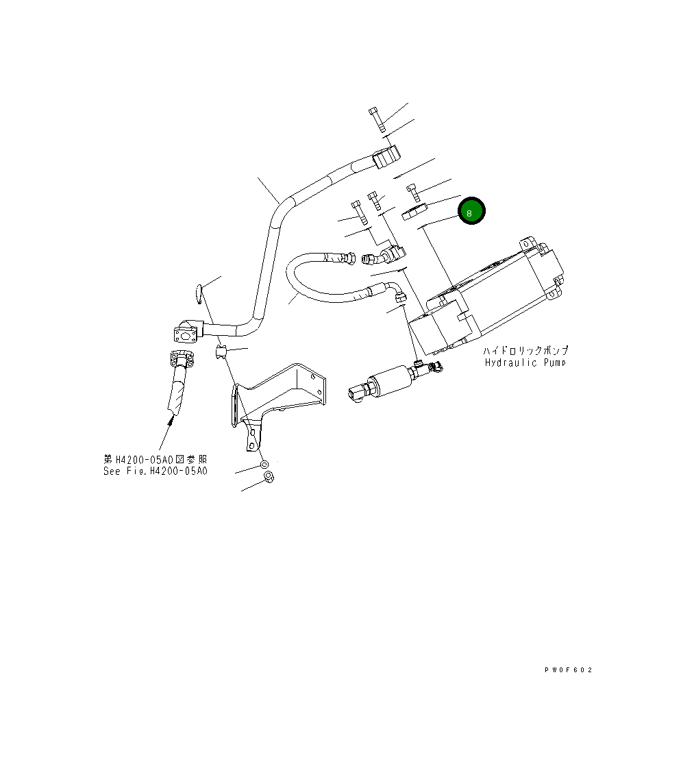 Адаптер 423-62-31610 Komatsu