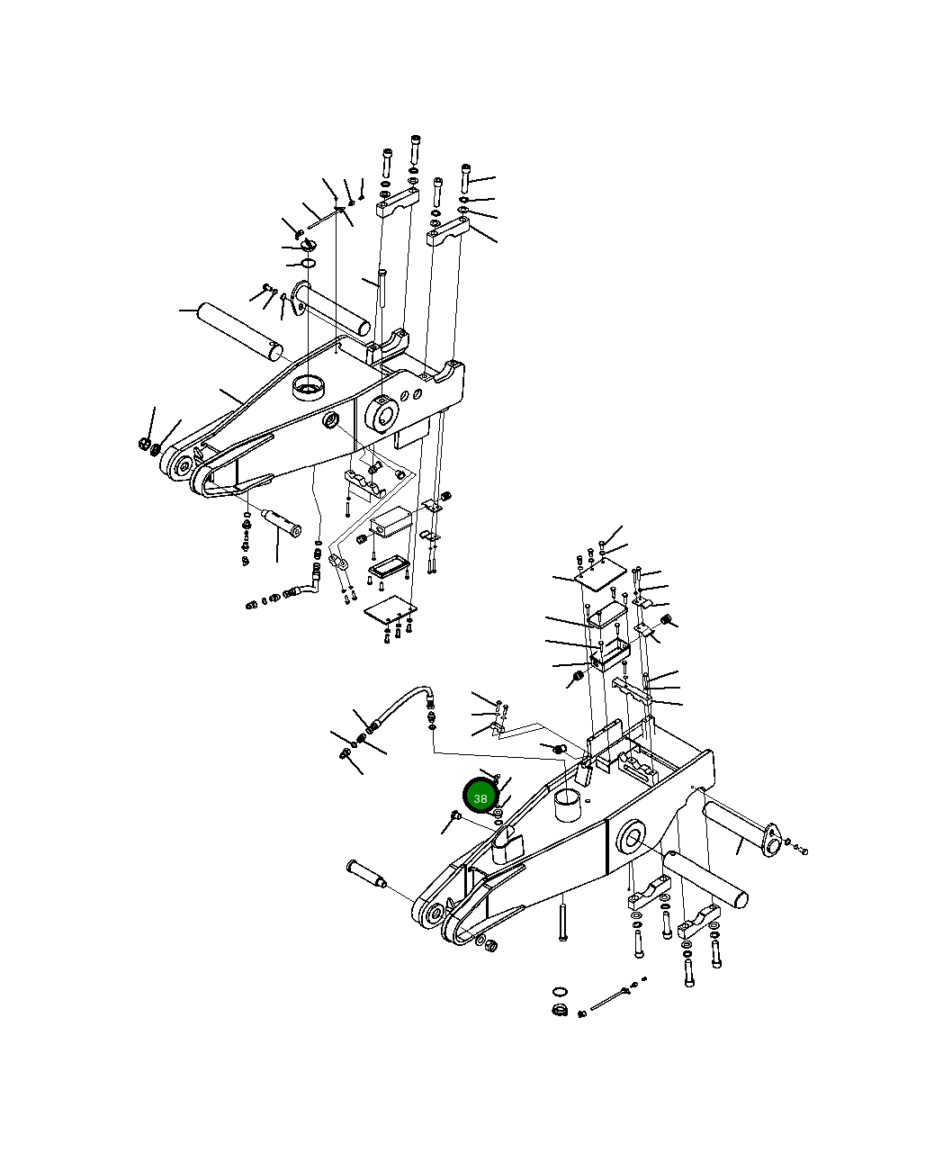 Адаптер FZ64345710 Komatsu