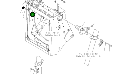 Вилка 198-61-52140 Komatsu