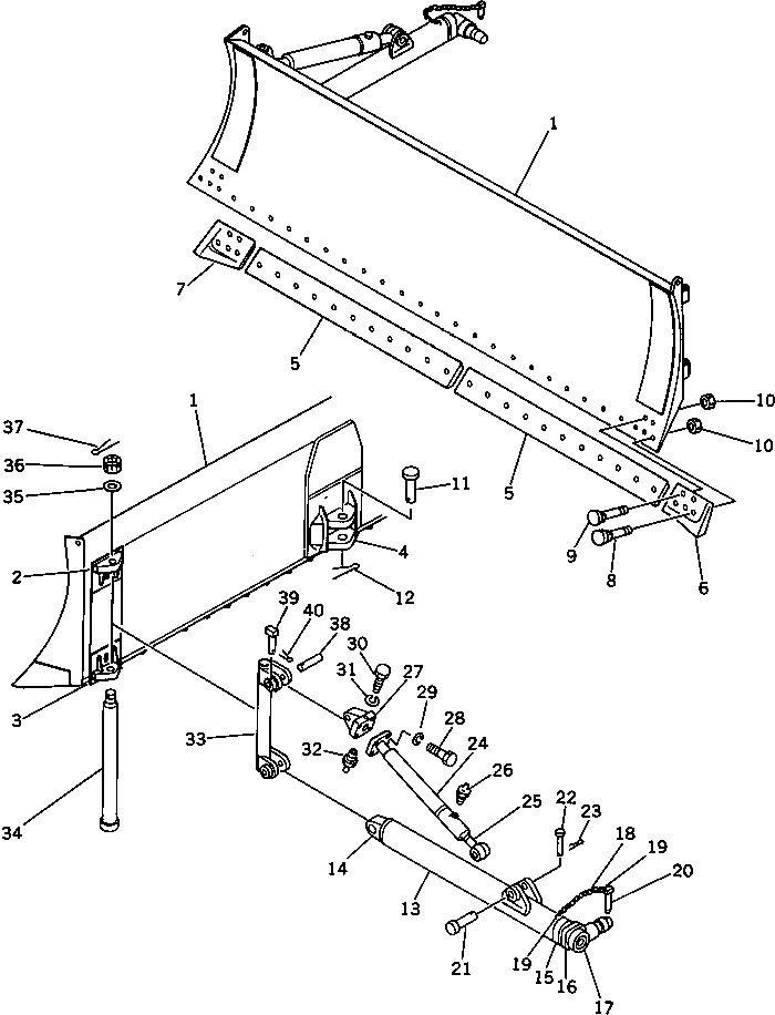 Вал 140-915-2110 Komatsu