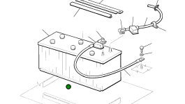 Аккумулятор 22E-06-11120 Komatsu