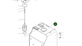 Бак 209-60-41112 Komatsu