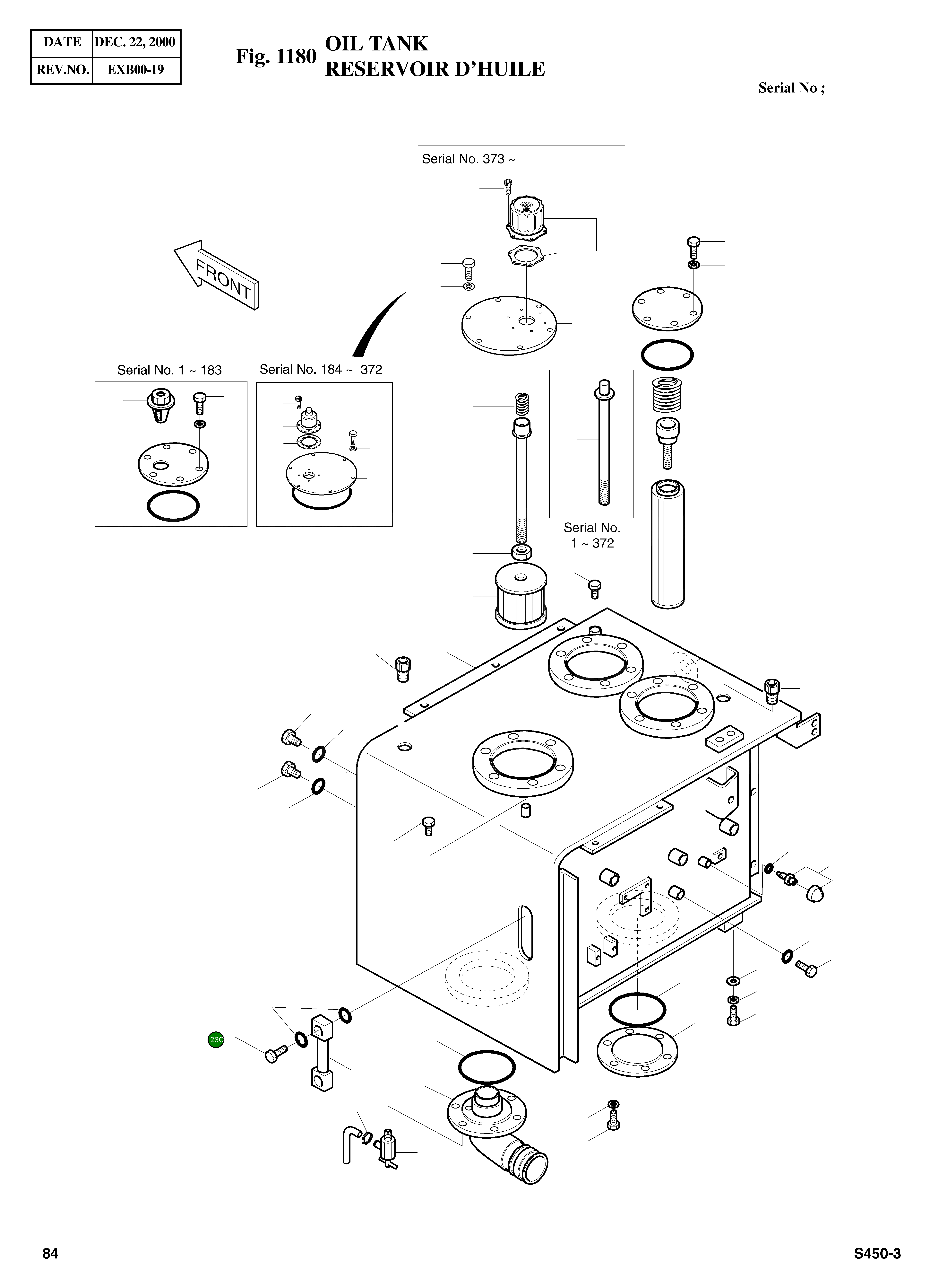 Болт M10X1.5 2120-1063 Komatsu