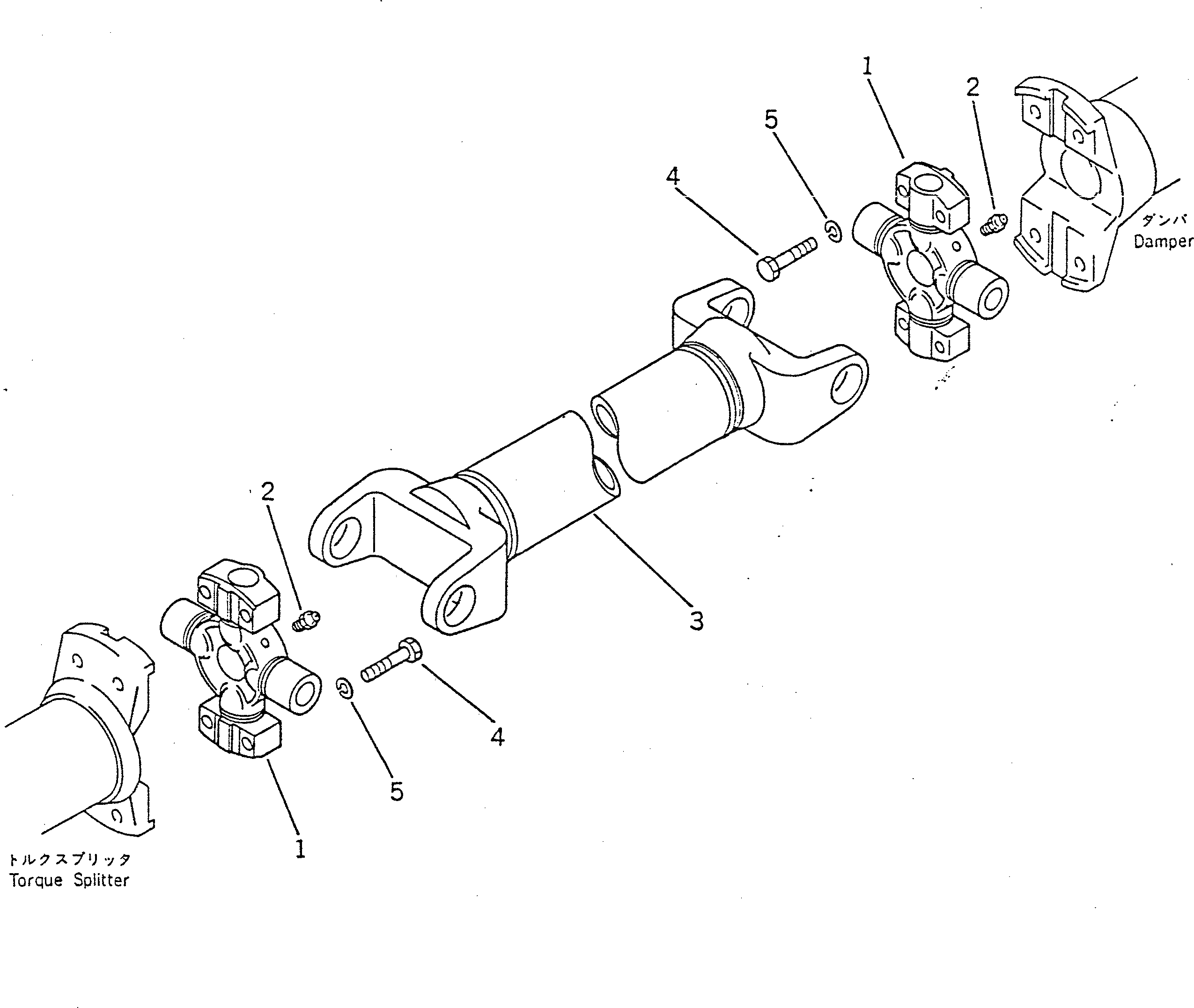 Вал 142-12-13111 Komatsu
