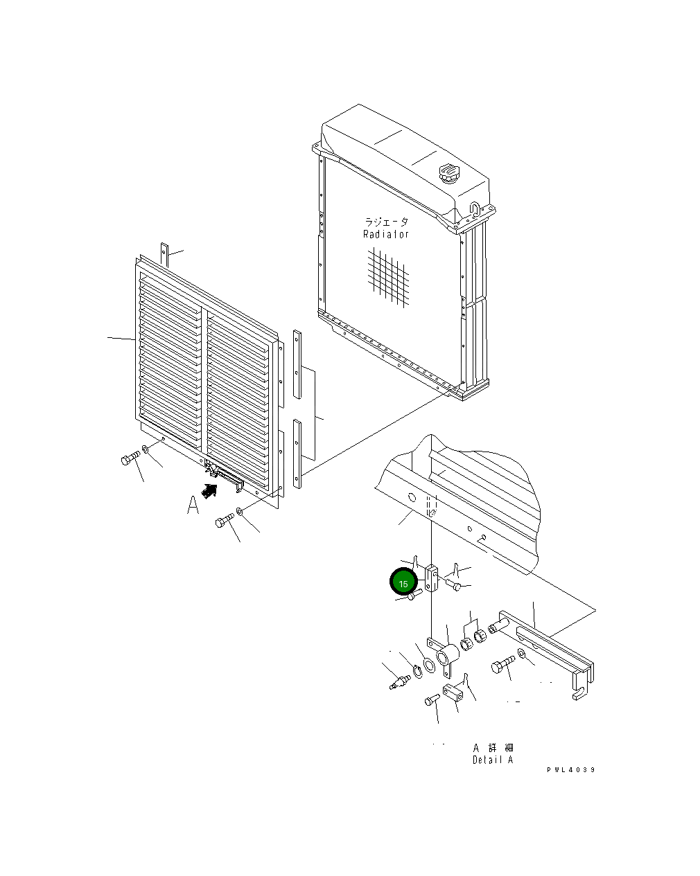 Вилка 175-03-31720 Komatsu