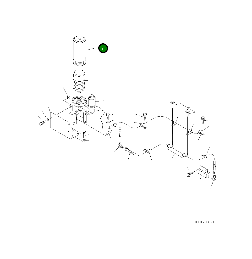 Бак 421-S95-3320 Komatsu
