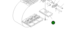 Башмак 112-32-11420 Komatsu