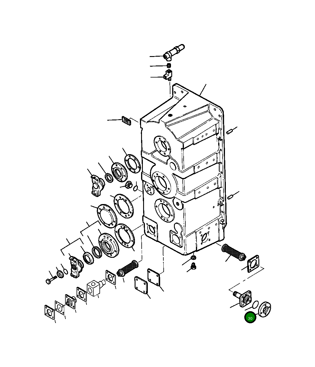 Адаптер 891 007 C1 Komatsu