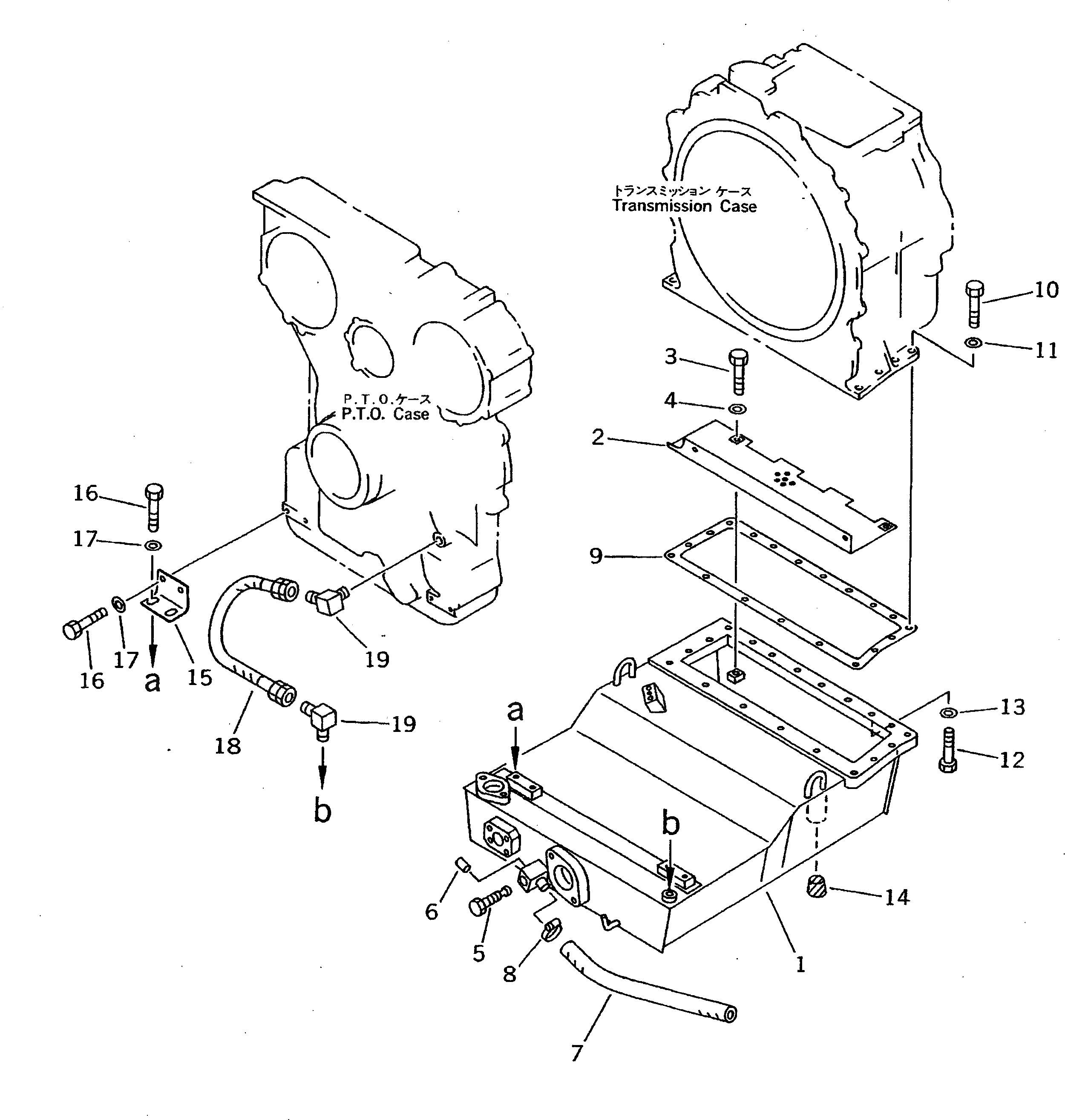 Бак 17M-22-25111 Komatsu