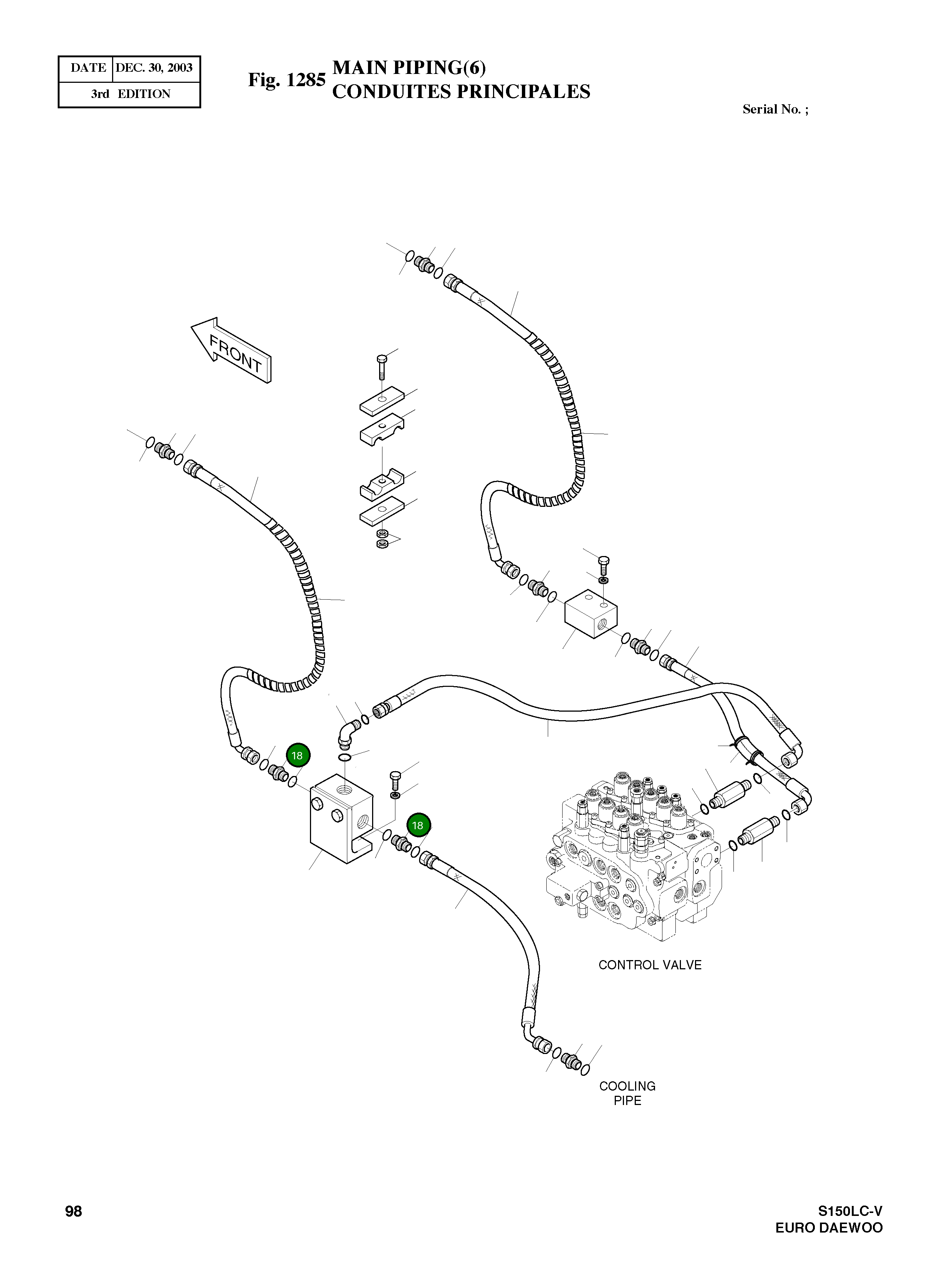 Адаптер 2181-2627D15 Komatsu
