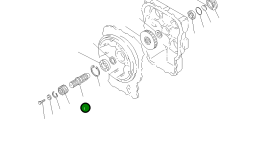 Вал 26C-19-11210 Komatsu
