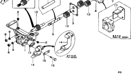 Вал 6110-53-1313 Komatsu