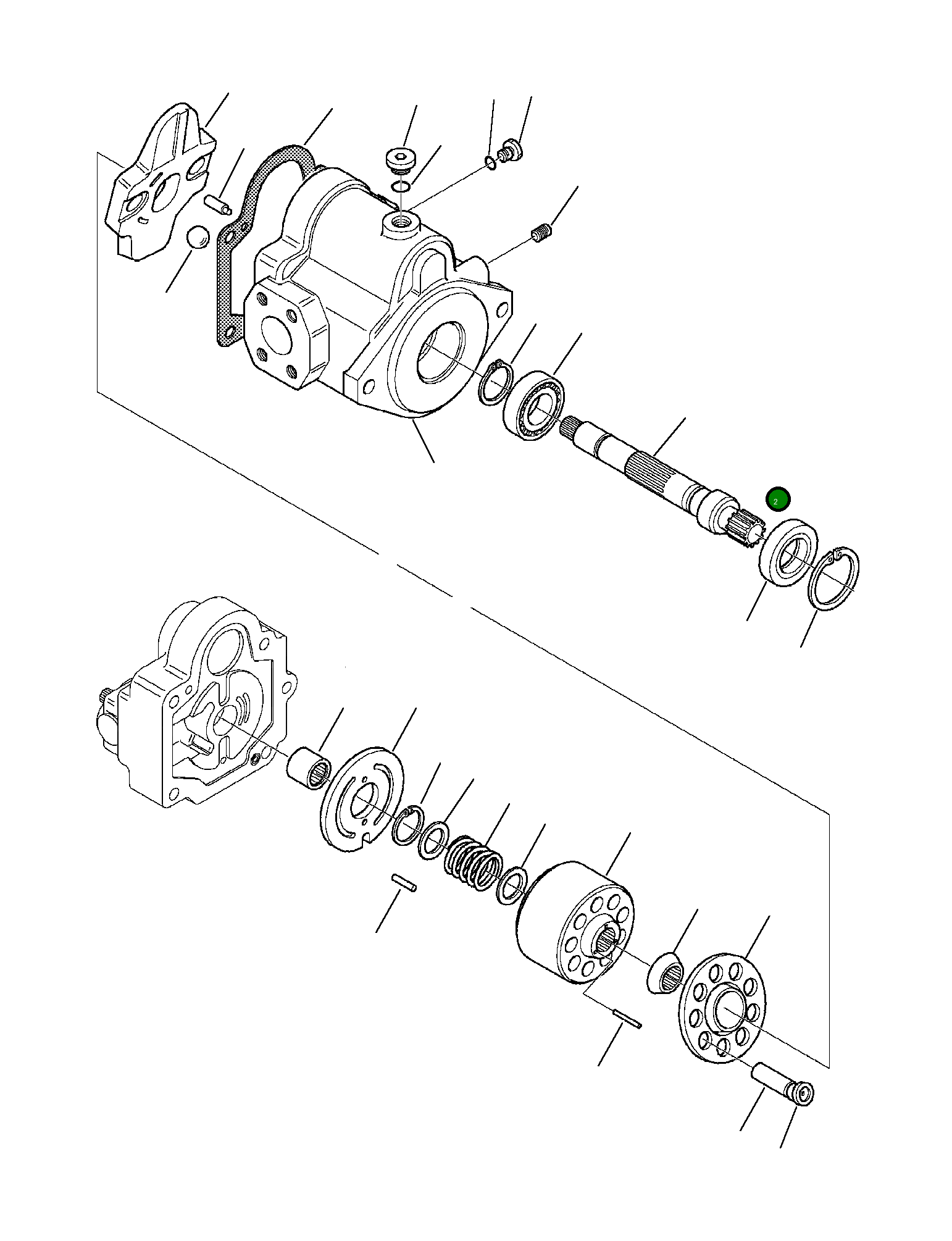 Вал 840141000 Komatsu