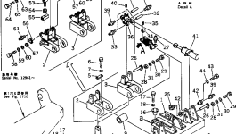 Блок центральный MR152-2001-207 Komatsu
